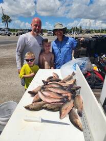 Mangrove snapper and redfish