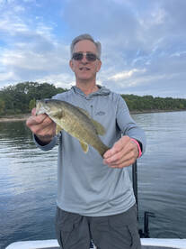 Table rock bass blasting topwater! 
