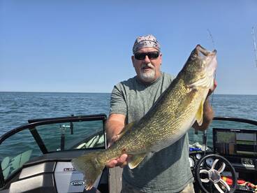 Fished morning and night.