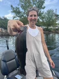 Trout bite is on Fire at Taneycomo