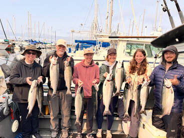 Excellent salmon fishing