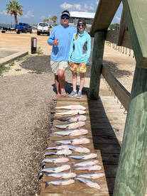 Redfish and Blue Catfish