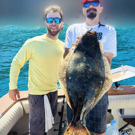 Big halibut , yellowtail and more !