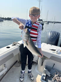 Crushing Striped Bass!!