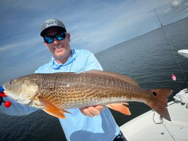 Redfish action is on Fire!!!