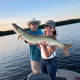 Boulder Junction first Muskies 