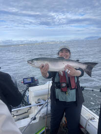 Sept 15 Chinook & Coho Fishing Is Epic
