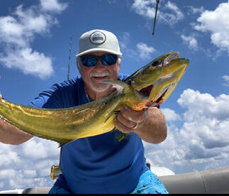 Solo Trip checking on different lures.