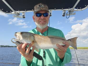 Red fish still biting