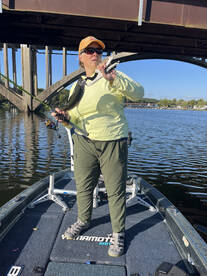 Caught over 50 trout and this gal is fantastic wit