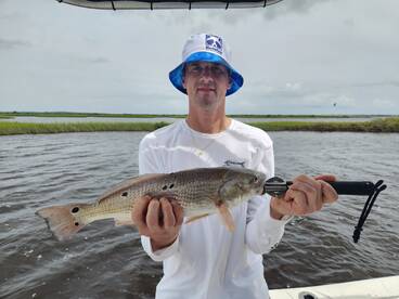 A good day of fishing befor the storm