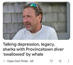 Lucky Mike sitings alm every trip 