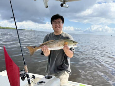 Fish are chewing after the storm!!!!!