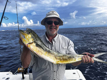 Mahi-mahi still biting late in the seaso