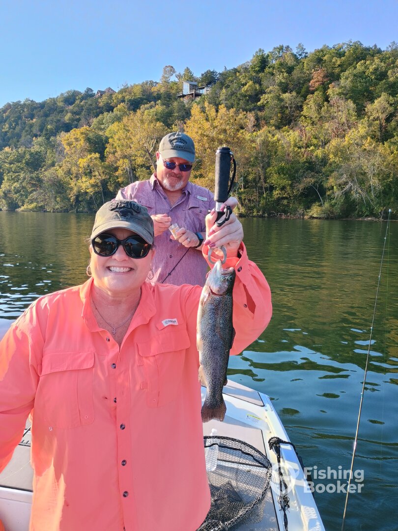She caught the Biggest one and the most.