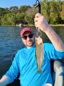 First Rainbow Trout