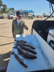 Still catching fish after Hurrican Milto