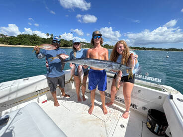 Wahoo and yellowtail snapper!
