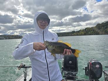 Tough fishing in big north winds.