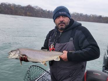 First lake trout fall 2024. Prefish