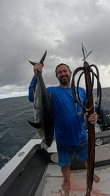 Spearfishing tuna