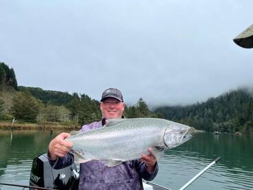 Chinook are winding down & Coho are stil