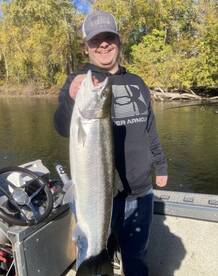 Steelhead are starting to get going.