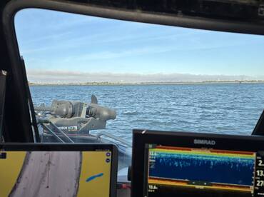 Windy day on the Delta