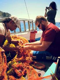 2 fishing charters in one boat