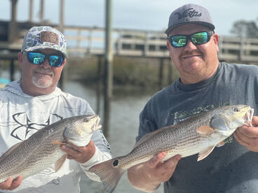 Great day redfishing