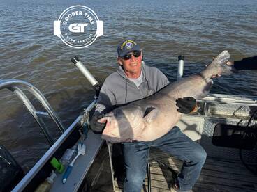 68lb Blue Catfish!