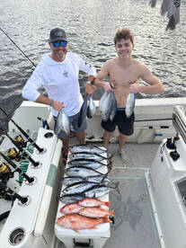 Wide open tuna bite