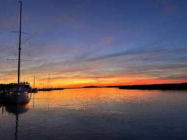 Beautiful sunset last night 