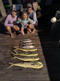 Mahi, tuna, mackerel in the mix