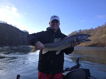 1st day of good steelhead fishing.