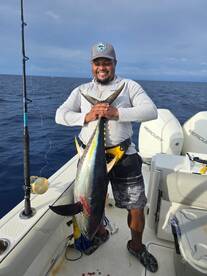 All fish landed with 40lb test