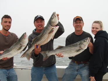 OUTSTANDING STRIPED BASS & BLUES!!!
