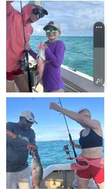 Reef fishing trip 