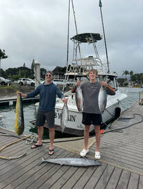 mahimahi, wahoo, skipjack tuna