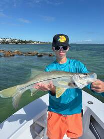 1/2 day snook and drum action!