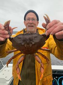 Cold weather crab and prawns