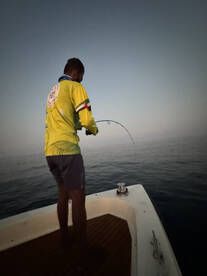 Yellow Fin Tuna afternoon with Mayssa an