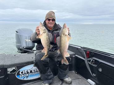 Saginaw bay walleyes!