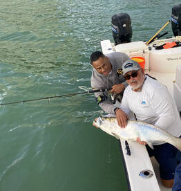 Tarpon and snapper in half day!