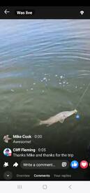 Landing a 23-in snook