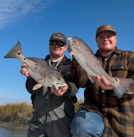 Water is cold and the fishing is hot!