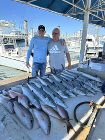 Lots of action on the half day reef trip