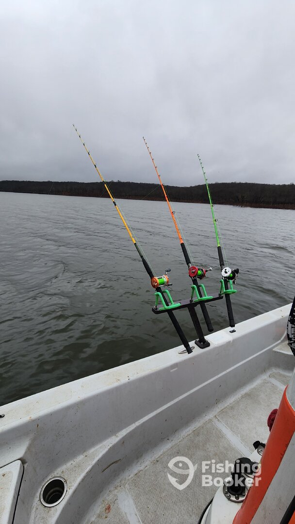 These three poles were on fire today