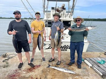 Released a 150 lb marlin