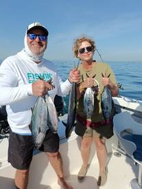 4 hours inside the bay small fishing tri